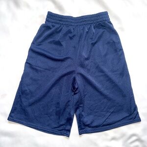 STARTER Kids Navy Blue Athletic Shorts